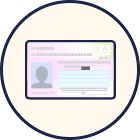 マイナンバーカードのイラスト