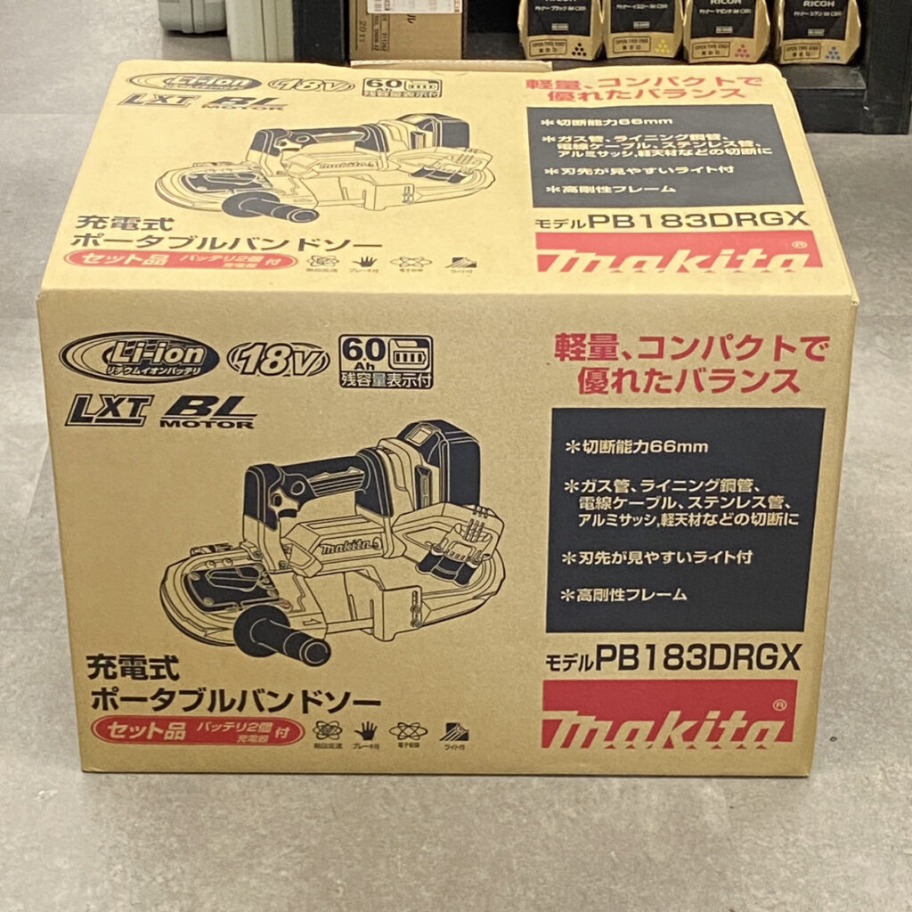充電式ポータブルバンドソー PB183DRGX