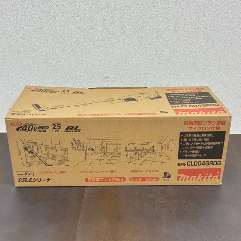 40Vmax 充電式クリーナ CL004GRDG【春日井店】