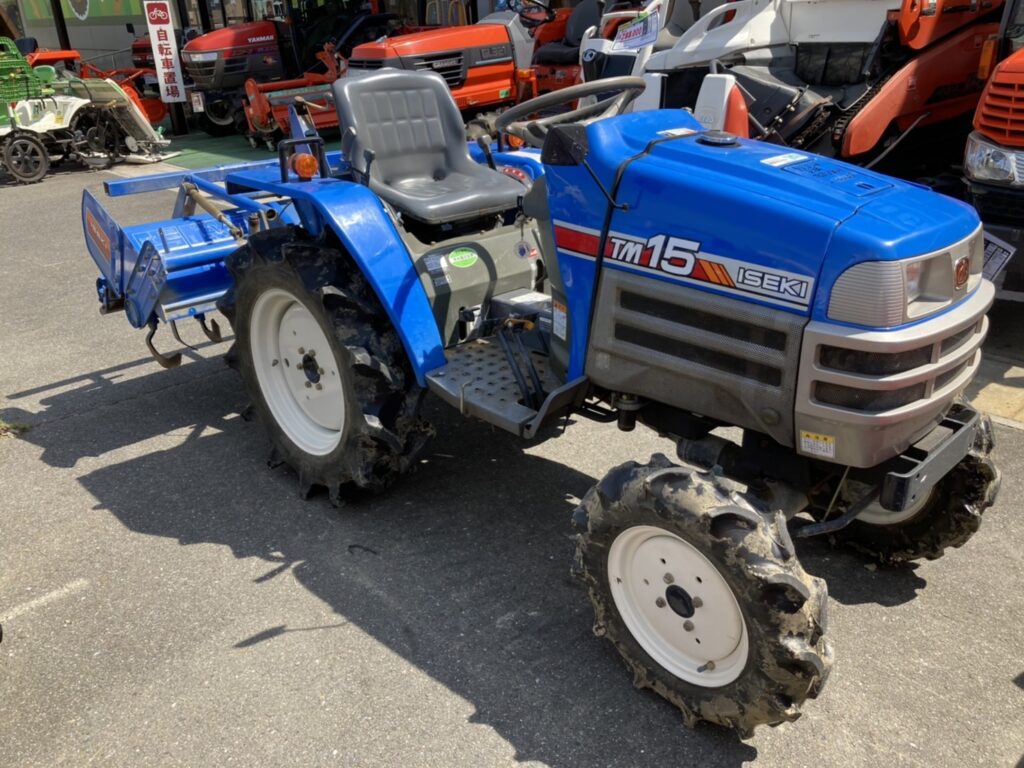 イセキ トラクター　TM15<br />
買取させていただきました