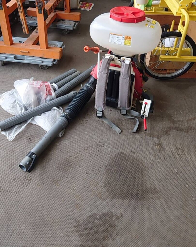 有光 背負式動力散布機 SG-7031BSS