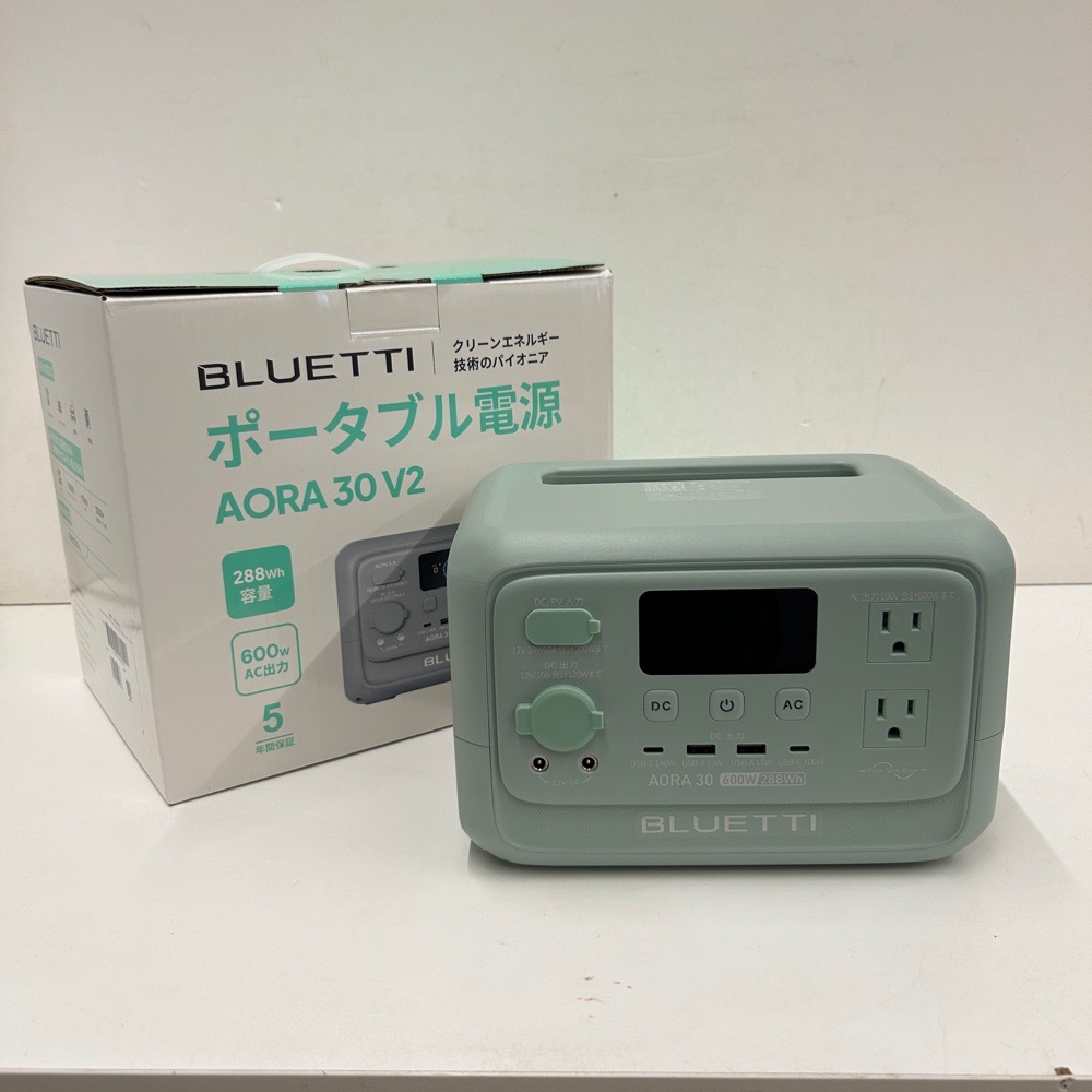 ポータブル電源 AORA 30 V2　　【桑名店】
