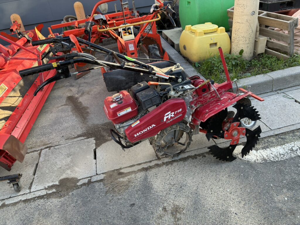 ホンダ 管理機 FR716 ネギ掘りセット